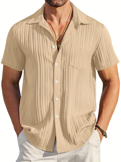 Eric - Button Down Shirt - Casual - Fashionable - Perfect for Casual Days