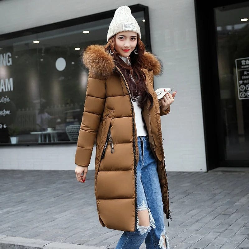 Kayla - Elegant Hooded Coat - Chic/Elegant - Fashionable - Ideal for Winter