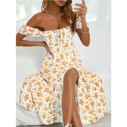 Women's Chic Summer Floral Print Dress | Ideal for Summer