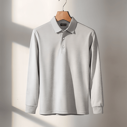 Dean - Long Sleeve Polo - Classic - Made for Comfort - Ideal for Winter