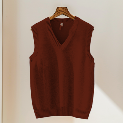 Charles - Men V-Neck Vest - Casual - Made for Comfort - Everyday Wear