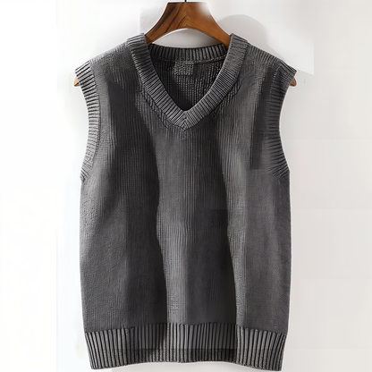 Charles - Men V-Neck Vest - Casual - Made for Comfort - Everyday Wear