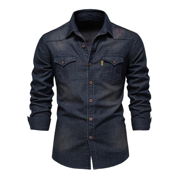 Javier - Denim Shirt - Casual - Made for Comfort - For Everyday Wear