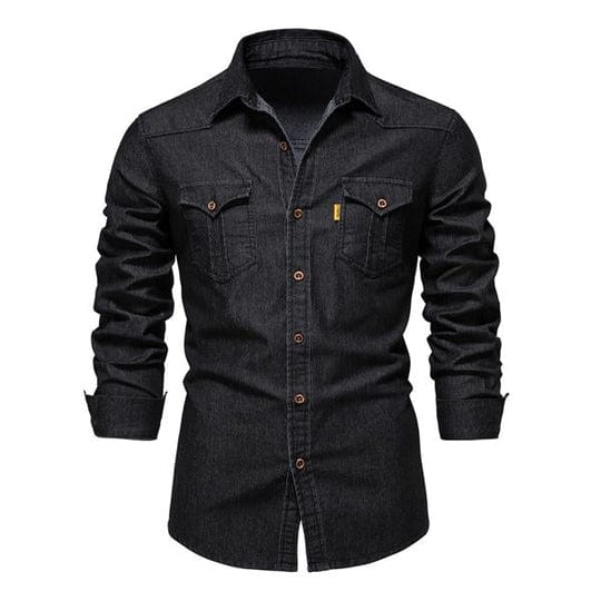 Javier - Denim Shirt - Casual - Made for Comfort - For Everyday Wear