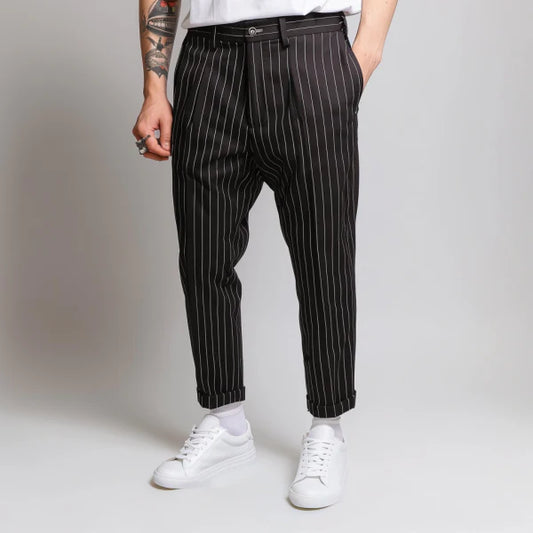 Brady - Striped Trousers - Casual - Made for Comfort - Everyday Wear