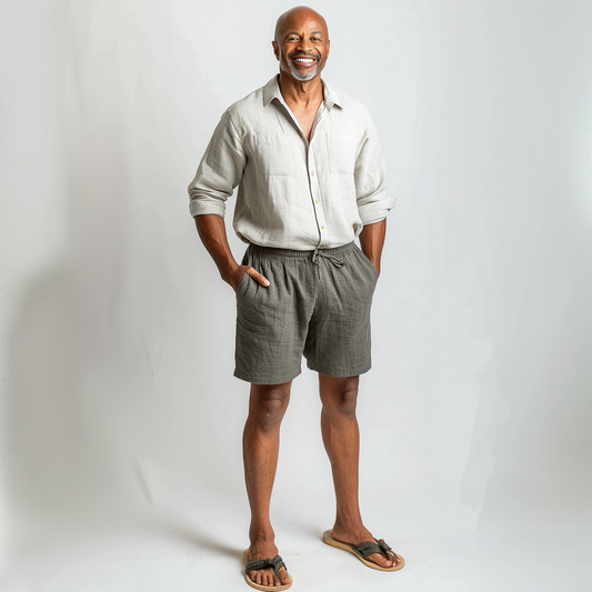 Bryce - Linen Shorts - Casual - Lightweight - Ideal for Summer