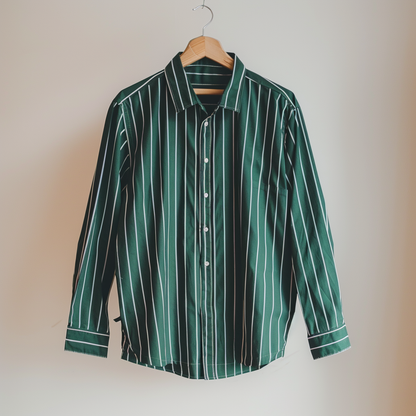 Bruno - Striped Shirt - Casual - Lightweight - Ideal for Summer