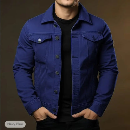 Evan - Lightweight Denim Jacket - Casual - Lightweight - Ideal for Spring