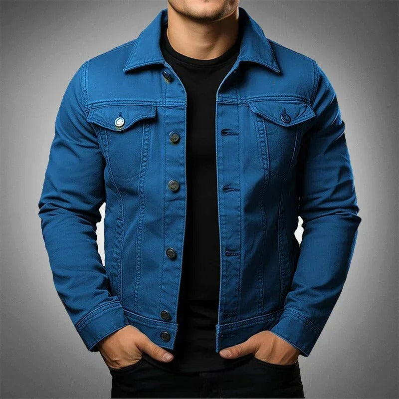 Evan - Lightweight Denim Jacket - Casual - Lightweight - Ideal for Spring