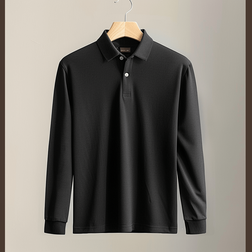 Dean - Long Sleeve Polo - Classic - Made for Comfort - Ideal for Winter